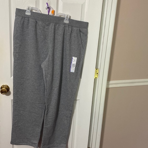 Tru Womens Fleece Straight Leg Pants 